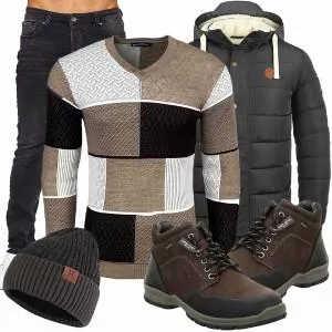 Winter Outfits Winterliches Freizeitoutfit