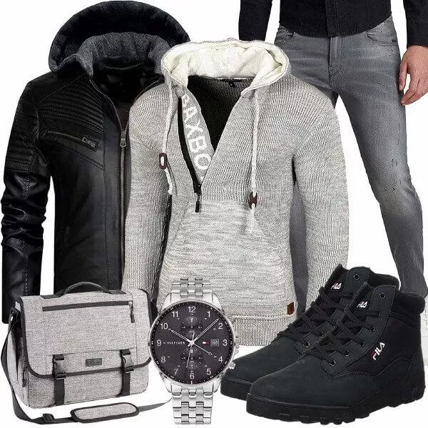 Casual Outfits Winterliches Freizeitoutfit