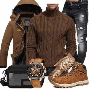 Casual Outfits Warmes Winteroutfit