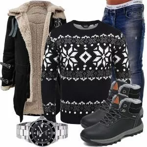 Winter Outfits Bequemes Winteroutfit