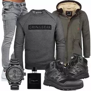 Casual Outfits Warmes Winteroutfit