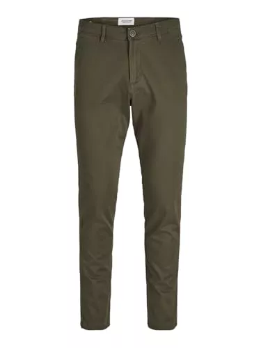 JACK & JONES Hosen JACK & JONES Male Chino Hose Slim Fit Chino Hose