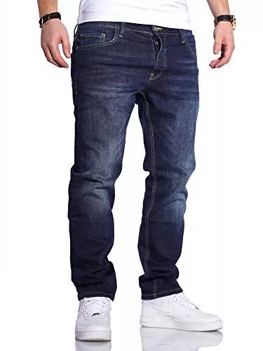 Rello &amp; Reese Jeans Rello &amp; Reese Herren Jeans Straight Fit Denim Hose Regular Stetch