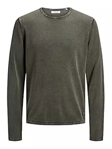 JACK &amp; JONES Pullover & Strickmode JACK &amp; JONES Male Strickpullover Einfarbig Strickpullover