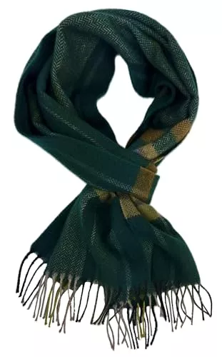 Rotfuchs Schals & Tücher Rotfuchs Webschal Herrenschal Winterschal warm angenehm weich Wolle Fischgrat Karo