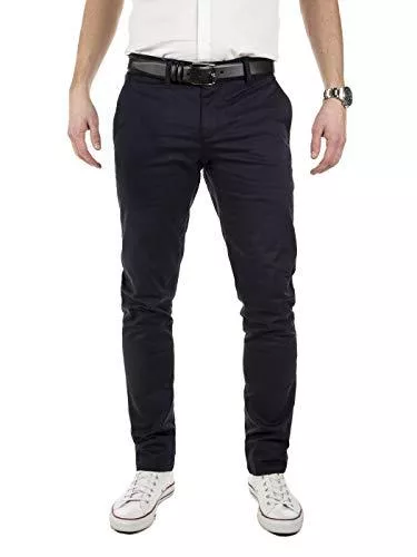 Yazubi Hosen Yazubi Herren Chino Hose, Modell Dustin, Chinohose mit Gürtel