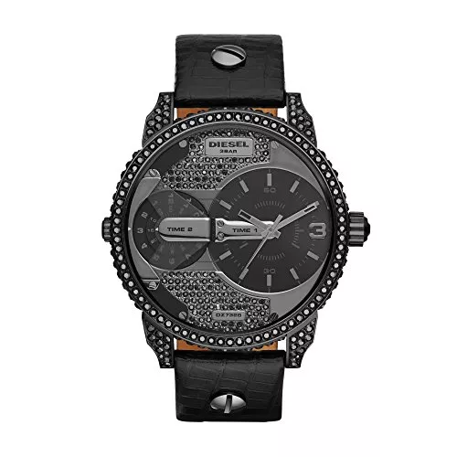 Diesel Uhren Diesel Herren-Armbanduhr Analog Quarz Leder DZ7328