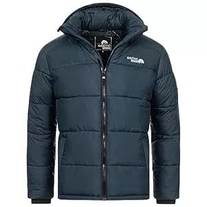 Arctic Seven Jacken Arctic Seven Herren Winter Stepp Jacke gesteppte Winterjacke warm Kapuze AS-333