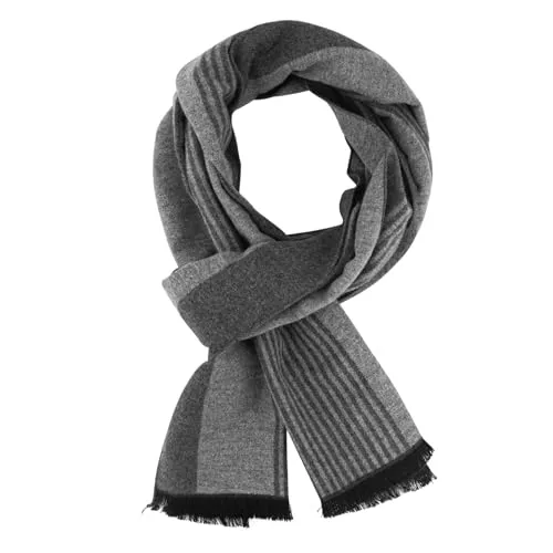 DiaryLook Schals & Tücher DiaryLook Herren Herbst Baumwolle kariert Schal- Winter Jungen Warm Lange Scarf mit Luxuriöse