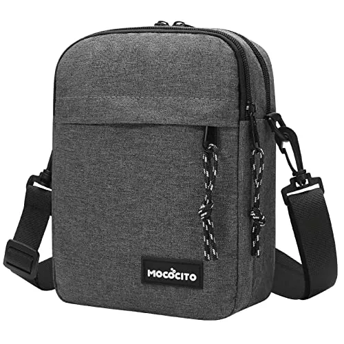 MOCOCITO Taschen & Rucksäcke MOCOCITO Umhängetasche, Schultertasche für Herren, Kuriertasche aus Nylon, Messenger Bag für Tägliches Leben Reise