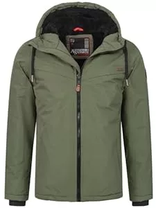 ALESSANDRO SALVARINI Jacken ALESSANDRO SALVARINI Herren Winter Jacke warm mit Kapuze AS-331