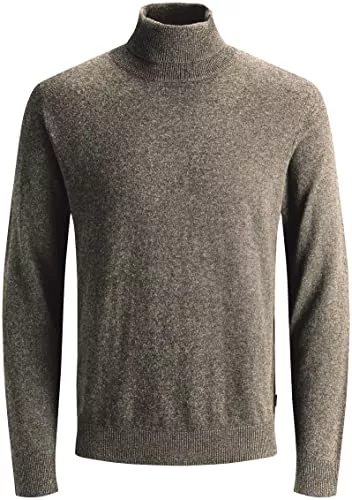 JACK & JONES Pullover & Strickmode JACK & JONES Herren Strickpullover Rollkragenpullover JJ Eemil Knit Roll Neck