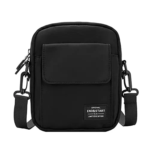 Long Keeper Taschen & Rucksäcke Long Keeper Umhängetasche Herren Damen - Schultertasche Klein Tasche Herren Handy Geldbörse Umhängetasche Messenger Bag, Wasserdichte Crossbag Handtasche Unisex