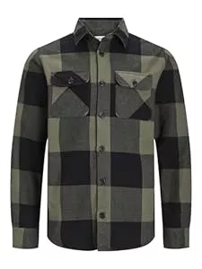 JACK & JONES Hemden JACK & JONES Male Overshirt Comfort Fit Overshirt
