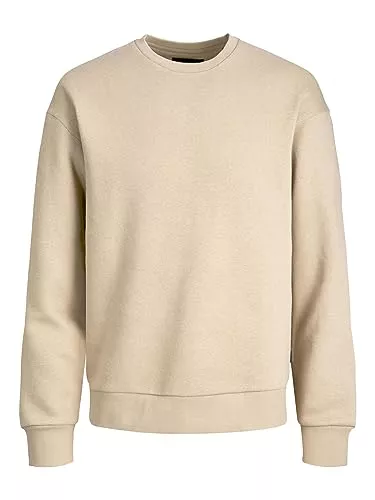 JACK & JONES Pullover & Strickmode JACK & JONES Male Sweatshirt Einfarbig Sweatshirt