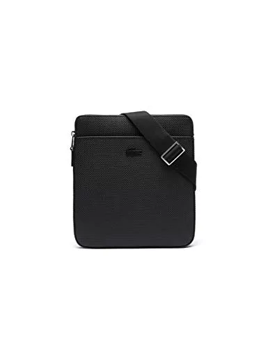 Lacoste Taschen & Rucksäcke Lacoste Chantaco, Herren Schultertasche, Schwarz (Black), 2x27x24 cm (W x H L)