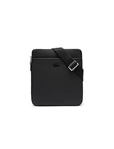 Lacoste Taschen & Rucksäcke Lacoste Chantaco, Herren Schultertasche, Schwarz (Black), 2x27x24 cm (W x H L)