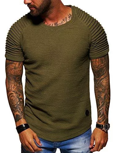 behype. T-Shirts behype. Herren Oversize Biker T-Shirt