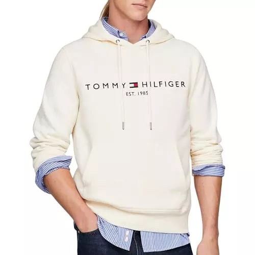 Tommy Hilfiger Kapuzenpullover Tommy Hilfiger Herren Hoodie Tommy Logo mit Kapuze
