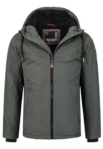 ALESSANDRO SALVARINI Jacken ALESSANDRO SALVARINI Herren Winter Jacke warm mit Kapuze AS-331