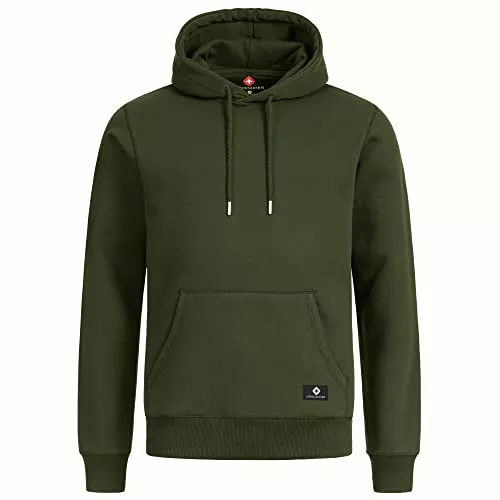 Höhenhorn Kapuzenpullover Höhenhorn Janga Hoodie Herren Kapuzen Pullover Hoody Sweatshirt aus Hochwertiger Baumwolle