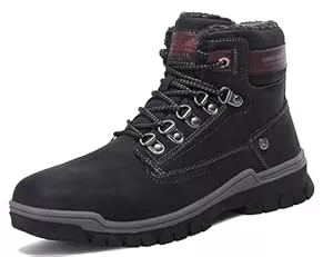 ARRIGO BELLO Stiefel ARRIGO BELLO Winterstiefel Herren Winterschuhe Gefüttert Rutschfeste Warm Stiefel Gemütlich Trekking Wanderschuhe Boots 41-46EU
