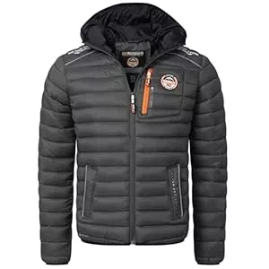 Geographical Norway Jacken Geographical Norway Herren Steppjacke Winterjacke - Warmer Anorak - IMS Production - Outdoor SKI Snowboard Jacke für den Winter/Herbst