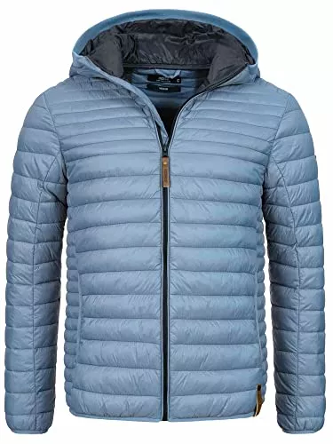Indicode Jacken Indicode Herren Bowers Steppjacke in Daunenjacken-Optik | Winterjacke Übergangsjacke