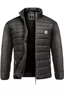 Amaci&Sons Jacken Amaci&Sons Herren Steppjacke Outdoor Basic Patch Jacke 9103