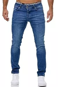 MERISH Jeans MERISH Jeans Herren Slim Fit Jeanshose Stretch Denim Hose Designer 1512