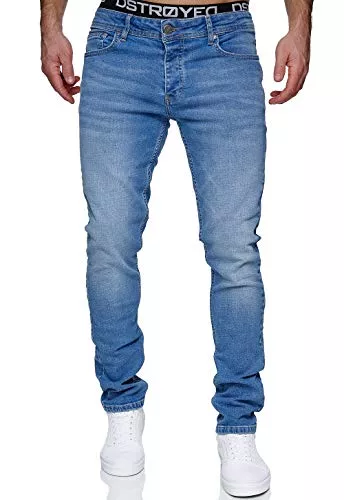 MERISH Jeans MERISH Jeans Herren Slim Fit Jeanshose Stretch Denim Hose Designer 1512