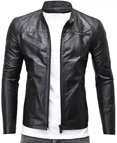 Crone Jacken Crone Epic Herren Lederjacke Cleane Basic Leder Jacke in vielen Varianten und Farben