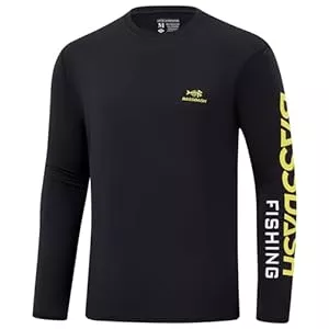Bassdash Langarmshirts Bassdash Herren UPF 50+ UV Sonnenschutz Langarmshirt Schnell Trocknend für Geeignet zum Angeln und Wandern im Freien FS31M