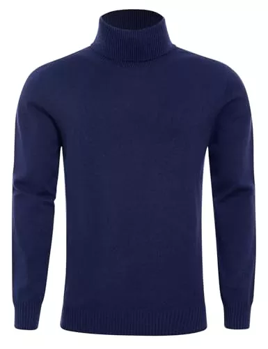 Dancinova Pullover & Strickmode Dancinova Rollkragenpullover Herren Rollkragenshirt Turtleneck Winter Pullover Rollkragenstrickpullover Rollkragenpulli Männer Pulli Strickpullover