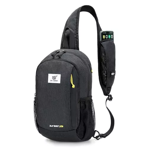 SKYSPER Taschen & Rucksäcke SKYSPER Brusttasche Herren Klein Schultertasche Crossbody Bag, Anti-Diebstahl Sling Bag