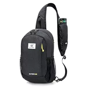 SKYSPER Taschen & Rucksäcke SKYSPER Brusttasche Herren Klein Schultertasche Crossbody Bag, Anti-Diebstahl Sling Bag