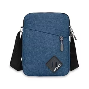 Aucuu Taschen & Rucksäcke Aucuu Umhängetasche Schultertasche Messenger Bag, Umhängetasche Klein Herren, Oxford Herren Tasche, Herrentasche Zum Umhängen, Handy Schultertasche, Crossbody Handytasche für Arbeit Reise Alltagsleben