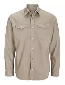 JACK &amp; JONES Hemden JACK &amp; JONES Male Jeanshemd Comfort Fit Jeanshemd