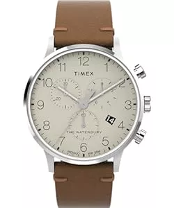 Timex Uhren Timex Waterbury Herren-Armbanduhr, klassisch, 40 mm