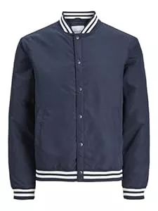 JACK & JONES Jacken JACK & JONES Herren Jjwarrior College Bomber Jacke