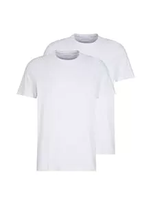 TOM TAILOR T-Shirts TOM TAILOR Herren Crewneck T-Shirt im Doppelpack (2er Pack)