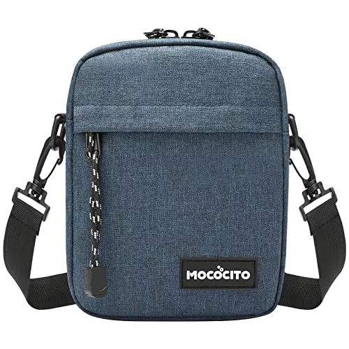 MOCOCITO Taschen & Rucksäcke MOCOCITO Umhängetasche, Schultertasche für Herren, Kuriertasche aus Nylon, Messenger Bag für Tägliches Leben Reise