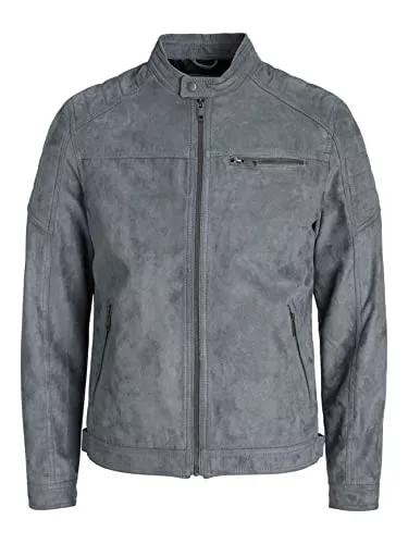 JACK & JONES Jacken JACK & JONES Essentials Rocky Leather Jacket