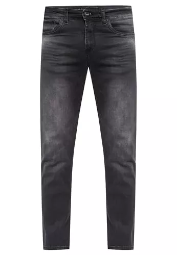 R-Neal Jeans R-Neal Herren Jeans Premium Stretch Slim Fit Jeanshose 'Melvin' Streetwear Basics Cotton-Stretch Denim-Pants 224
