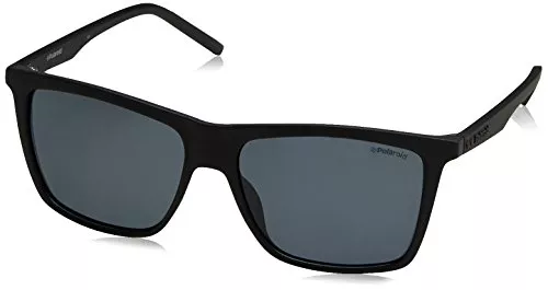 Polaroid Sonnenbrillen & Zubehör Polaroid Herren Pld 2050/S M9 807 55 Sonnenbrille, Schwarz (Black/Grey), EU