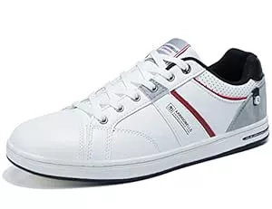 ARRIGO BELLO Sneaker & Sportschuhe ARRIGO BELLO Herren Freizeitschuhe Schuhe Sneakers Wanderschuhe Leders Laufschuhe Leichtgewicht Outdoor Gemütlich Trainers Größe 41-46
