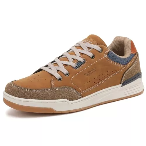 AX BOXING Sneaker & Sportschuhe AX BOXING Schuhe Herren Sneaker Business Freizeitschuhe Lace Walkingschuhe rutschfest Trainers Leichte Sportschuhe Größe 41-46 EU