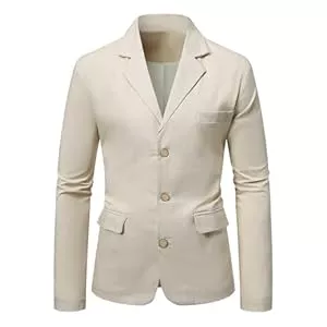 SRZYMJ Blazer SRZYMJ Herren Samt-Blazer mit Spitzenrevers Regular Fit Freizeit Smokingjacke Blazer Herren Anzug Tweed-Mantel Schneejacke Herren Hoodie Backprint Herren