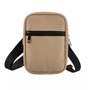 Vpoofree Taschen & Rucksäcke Vpoofree Umhängetasche Herren Schultertasche Unisex Umhängen Crossbody Bag Messenger Damen Sling Tasche Männer Shoulder Brusttasche Handytasche Gürteltasche Klein Rucksack mit 2pcs Schulterriemen