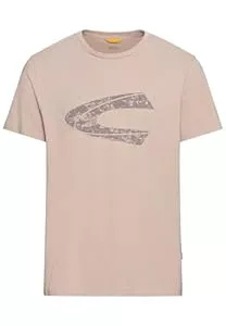 camel active T-Shirts camel active Herren T-Shirt mit Print aus nachhaltigem Organic Cotton
